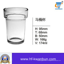 Водяной сок одностенный стеклянный стакан стеклянной посуды Tea Cup Kb-Hn058